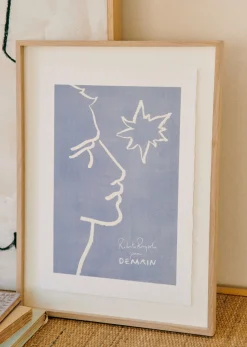 Sezane Lifestyle|Affiche Sézane X Roberto Ruspoli Demain
