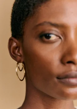 Sezane Bijoux|Bijoux|Anneaux Chiara Doré