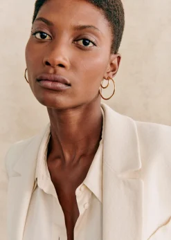 Sezane Bijoux|Bijoux|Anneaux Chiara Doré