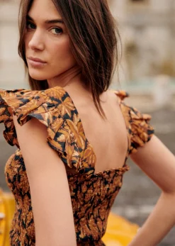 Sezane Chemises & Blouses|Blouse Elodia Dela