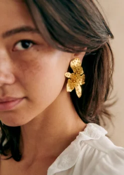 Sezane Bijoux|Bijoux|Boucles D'oreilles Albane Doré