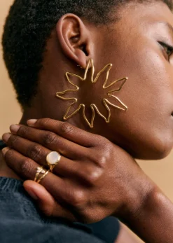Sezane Bijoux|Bijoux|Boucles D'oreilles Daria Doré