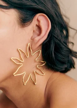 Sezane Bijoux|Bijoux|Boucles D'oreilles Daria Doré