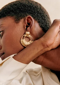 Sezane Bijoux|Bijoux|Boucles D'Oreilles Joe Doré