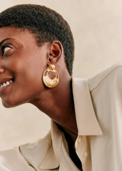 Sezane Bijoux|Bijoux|Boucles D'Oreilles Joe Doré