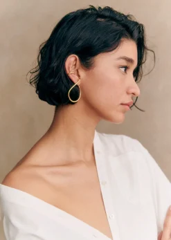 Sezane Bijoux|Bijoux|Boucles D'oreilles Tessa Doré