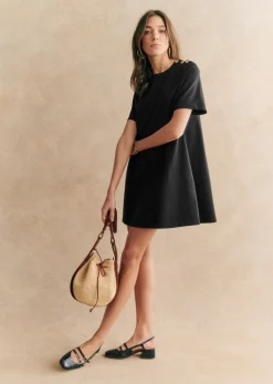 Sezane Paniers & Pochettes|Bourse Zélie Raphia Naturel