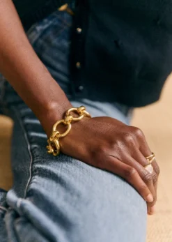 Sezane Bijoux|Bijoux|Bracelet Agathe Doré