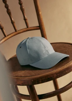 Sezane Accessoires|Casquette Vue Sur Mer Bleu