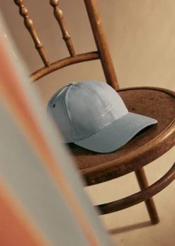 Sezane Accessoires|Casquette Vue Sur Mer Bleu
