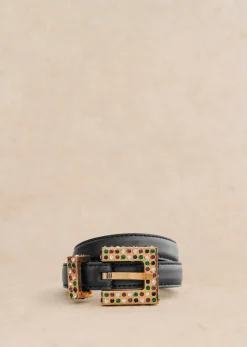 Sezane Ceintures|Ceintures|Ceinture Charline Noir Multi