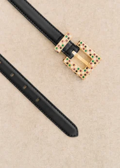Sezane Ceintures|Ceintures|Ceinture Charline Noir Multi
