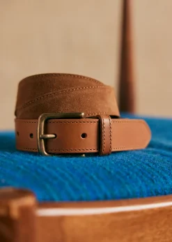 Sezane Maroquinerie|Accessoires|Ceinture Vittorio Tabac