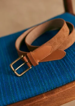 Sezane Maroquinerie|Accessoires|Ceinture Vittorio Tabac