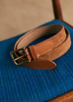 Sezane Maroquinerie|Accessoires|Ceinture Vittorio Tabac