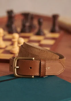 Sezane Maroquinerie|Accessoires|Ceinture Vittorio Tabac