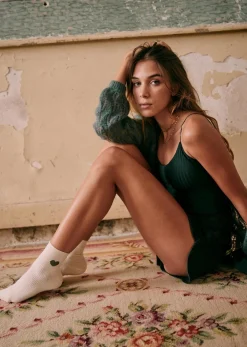 Sezane Chaussettes|Chaussettes Coeur
