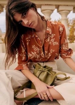 Sezane Chemises & Blouses|Chemise Ann