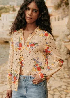 Sezane Chemises & Blouses|Chemise Ann