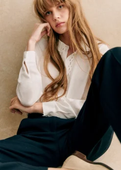 Sezane Chemises & Blouses|Chemise Annira