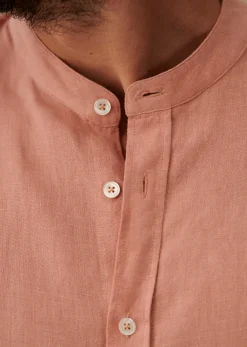 Sezane Chemises col mao|Chemises lin|Chemise Benny Lin