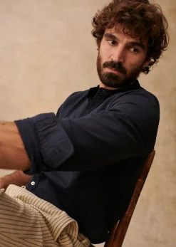 Sezane Chemises seersucker|Chemises rayures|Chemise Benny Seersucker