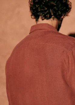 Sezane Chemises lin|Le Bain|Chemise Charlie Lin