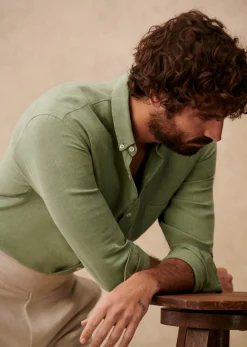 Sezane Chemises lin|Le Bain|Chemise Charlie Lin
