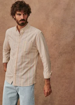 Sezane Chemises rayures|Chemises oxford|Chemise Charlie Oxford