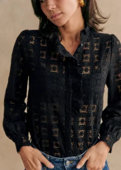 Sezane Chemises & Blouses|Chemise Chlo