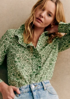 Sezane Chemises & Blouses|Chemise Chlo