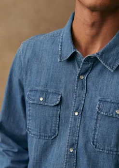 Sezane Chemises denim|Chemise Haley Denim