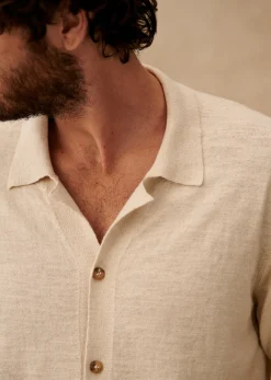 Sezane Chemises manches courtes|Chemise Jonas Écru