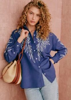 Sezane Chemises & Blouses|Chemise Maxy - Sézane X Roberto Ruspoli