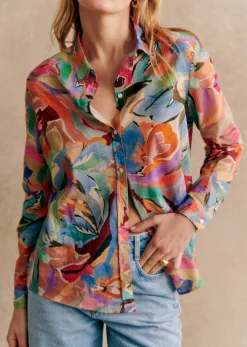 Sezane Chemises & Blouses|Chemise Pierro