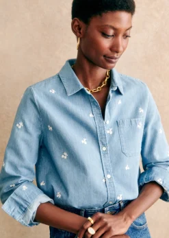 Sezane Chemises & Blouses|Chemise Tomboy