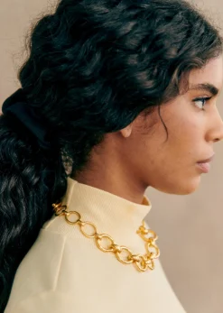 Sezane Bijoux|Bijoux|Collier Agathe Doré