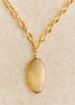 Sezane Bijoux|Bijoux|Collier Houria Kaki