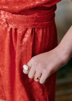 Sezane Combinaisons|Tous les Pantalons & Combinaisons|Combinaison Joan Tangerine