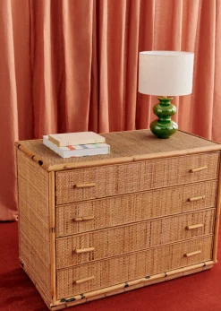 Sezane La Sélection Vintage|Console Style Dal Vera Vintage Bambou