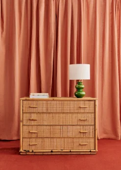 Sezane La Sélection Vintage|Console Style Dal Vera Vintage Bambou