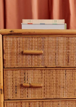 Sezane La Sélection Vintage|Console Style Dal Vera Vintage Bambou