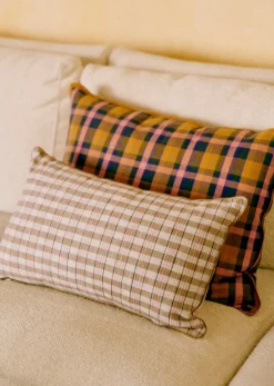 Sezane Les Tissus|Coussin Tissé Pianissimo -  Petit Modèle