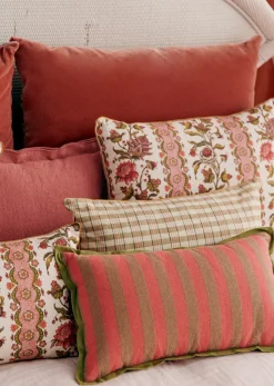 Sezane Les Tissus|Coussin Tissé Pianissimo -  Petit Modèle