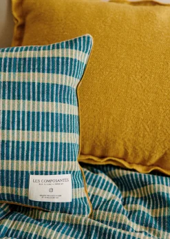 Sezane Les Tissus|Coussin Tissé Pianissimo -  Petit Modèle