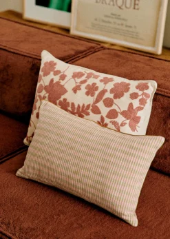 Sezane Les Tissus|Coussin Tissé Pianissimo -  Petit Modèle