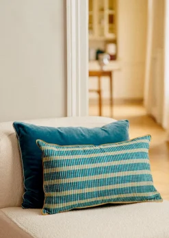 Sezane Les Tissus|Coussin Tissé Pianissimo -  Petit Modèle