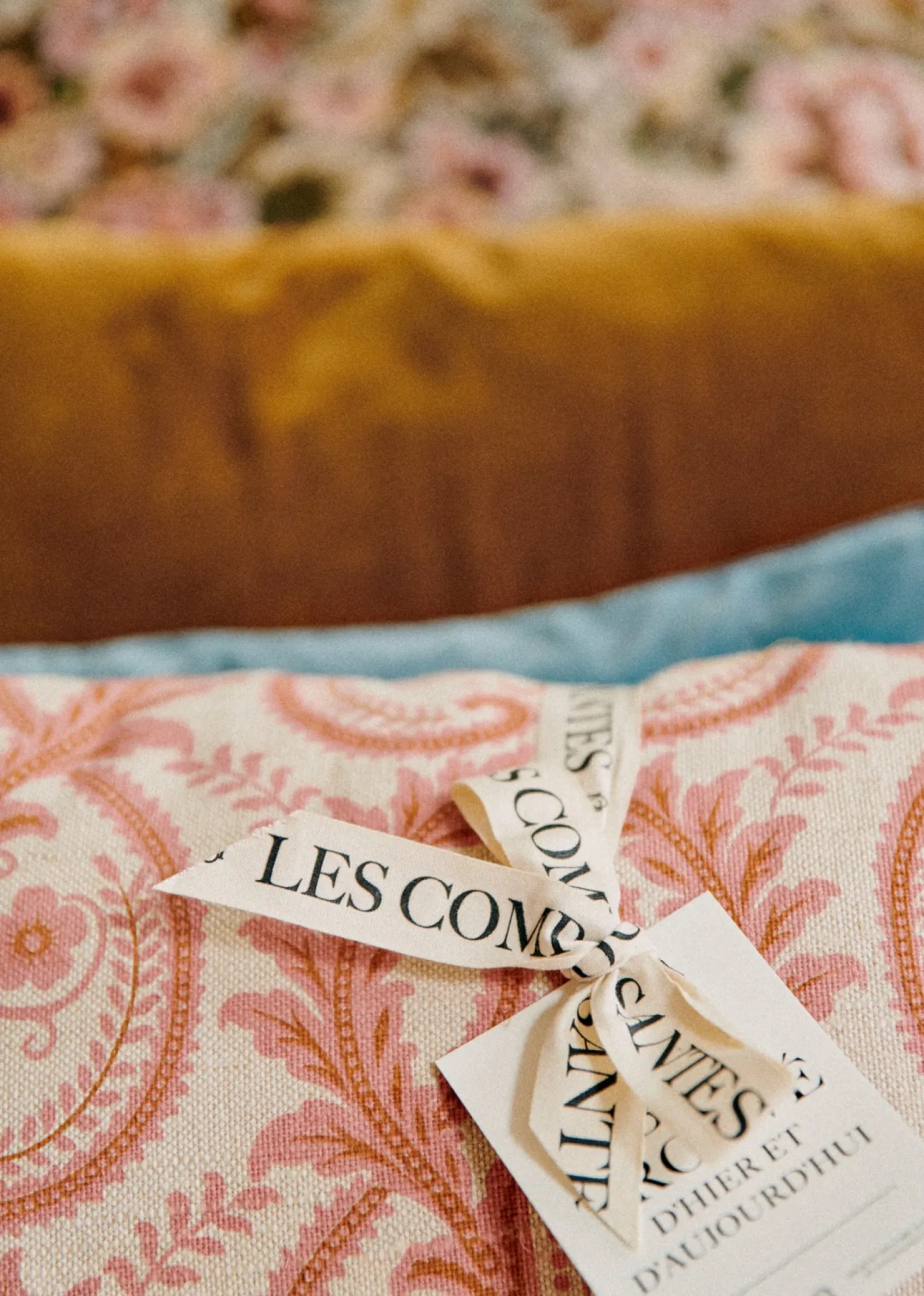 Sezane La Sélection Vintage|Les Tissus|Coussin Vintage - Petit Modèle