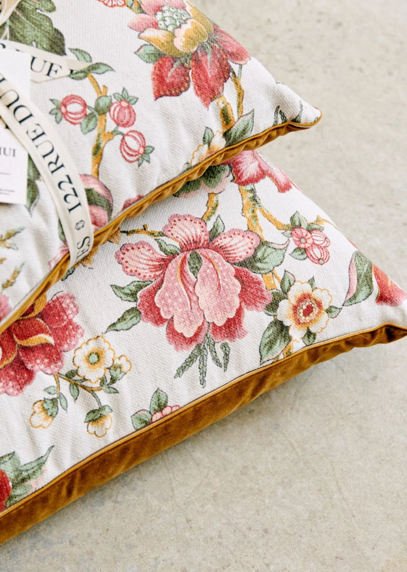 Sezane La Sélection Vintage|Les Tissus|Coussin Vintage - Très Grand Modèle