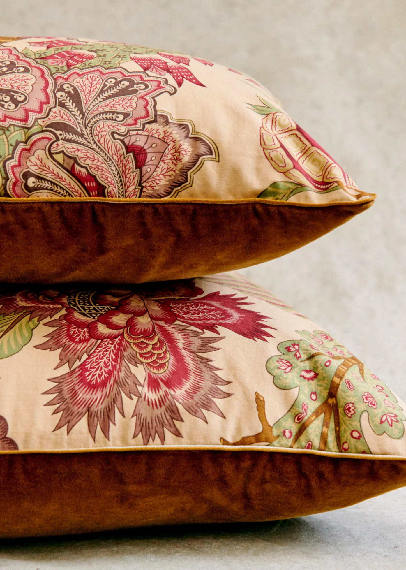 Sezane La Sélection Vintage|Les Tissus|Coussin Vintage - Très Grand Modèle